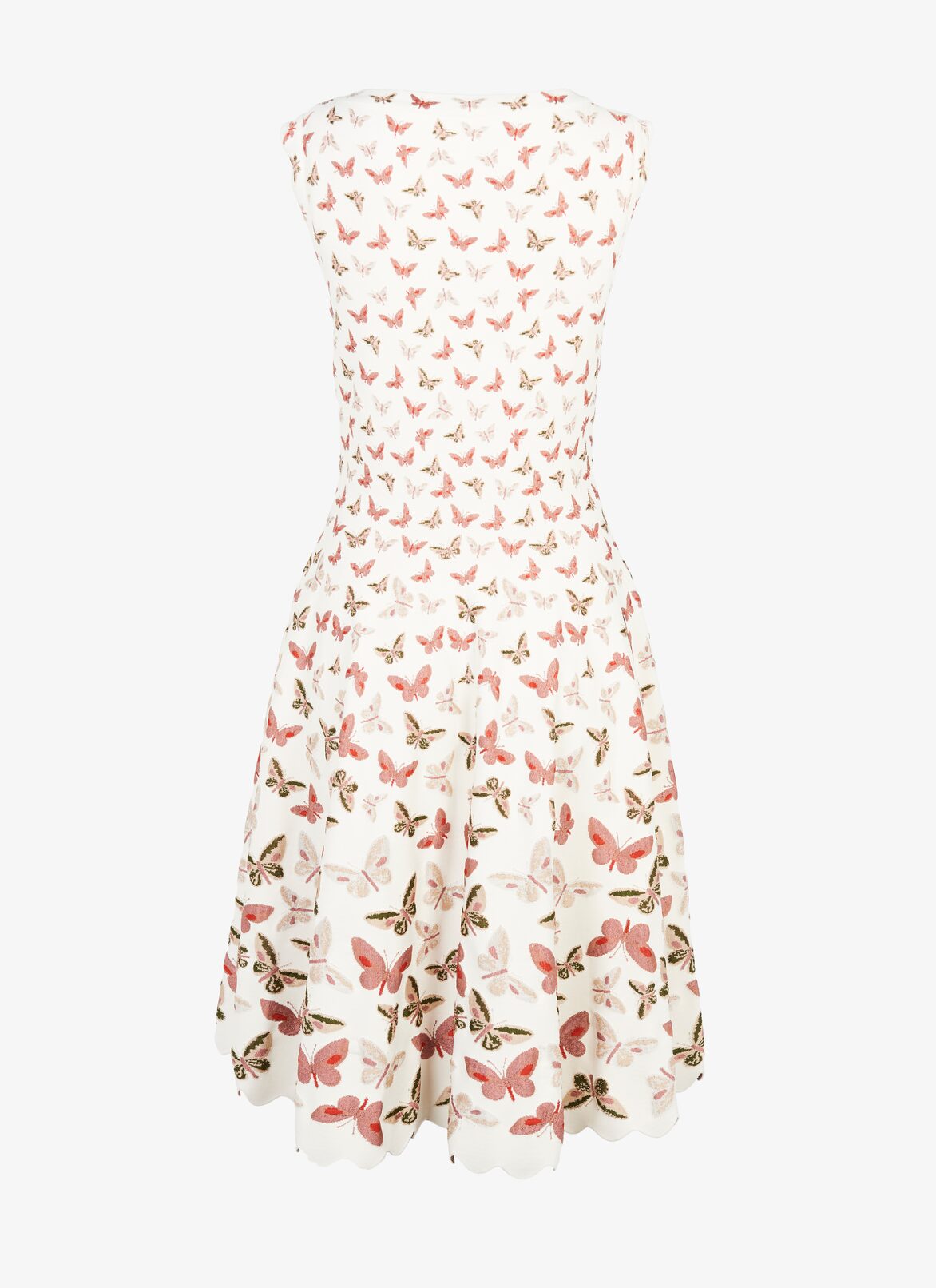 SLEEVELESS DRESS BUTTERFLY MULTICOLOR ALAÏA MULTICOLOR  SLEEVELESS DRESS BUTTERFLY MULTICOLOR